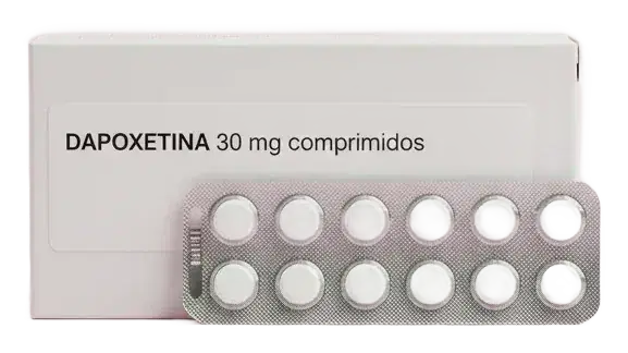 Packung Priligy – verschreibungspflichtiges Medikament, das ein in der EU zugelassener Arzt nach einer Hi-Doctor-Konsultation online verschreiben kann.