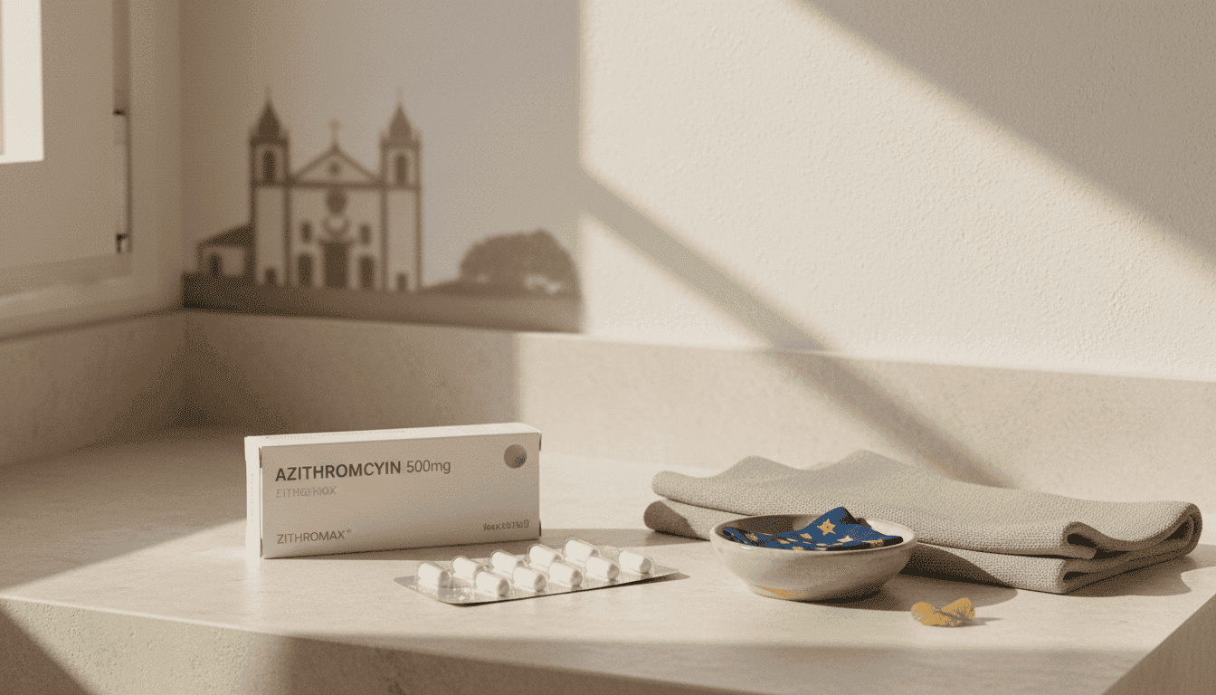 Cómo conseguir Azitromicina online en Funchal, imagen de portada del artículo