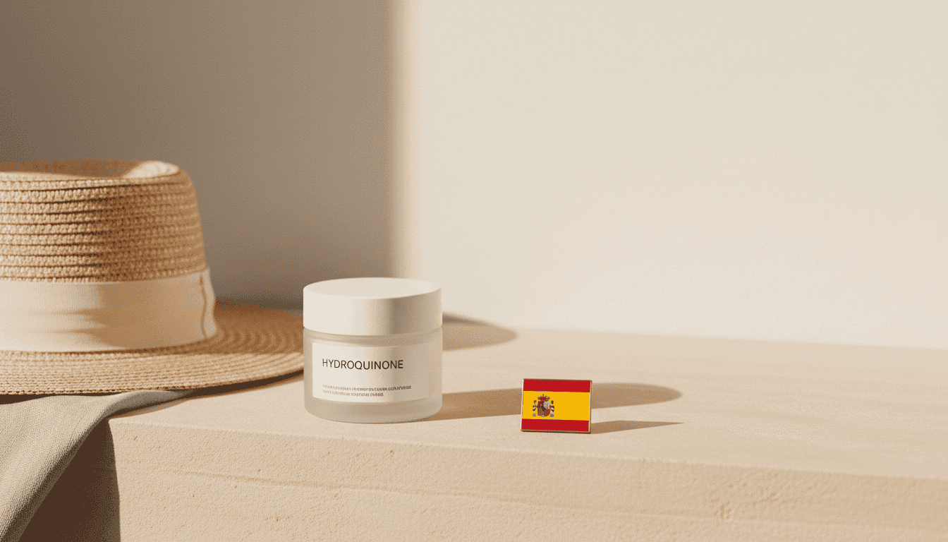 Hydrochinon online in Barcelona erhalten, Titelbild des Artikels