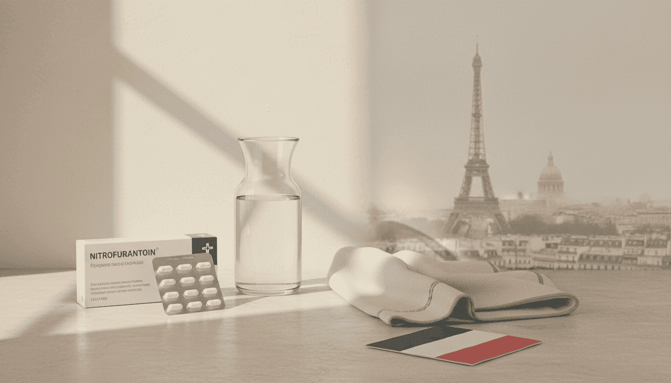 Come ottenere Nitrofurantoina online a Parigi, immagine di copertina dell’articolo