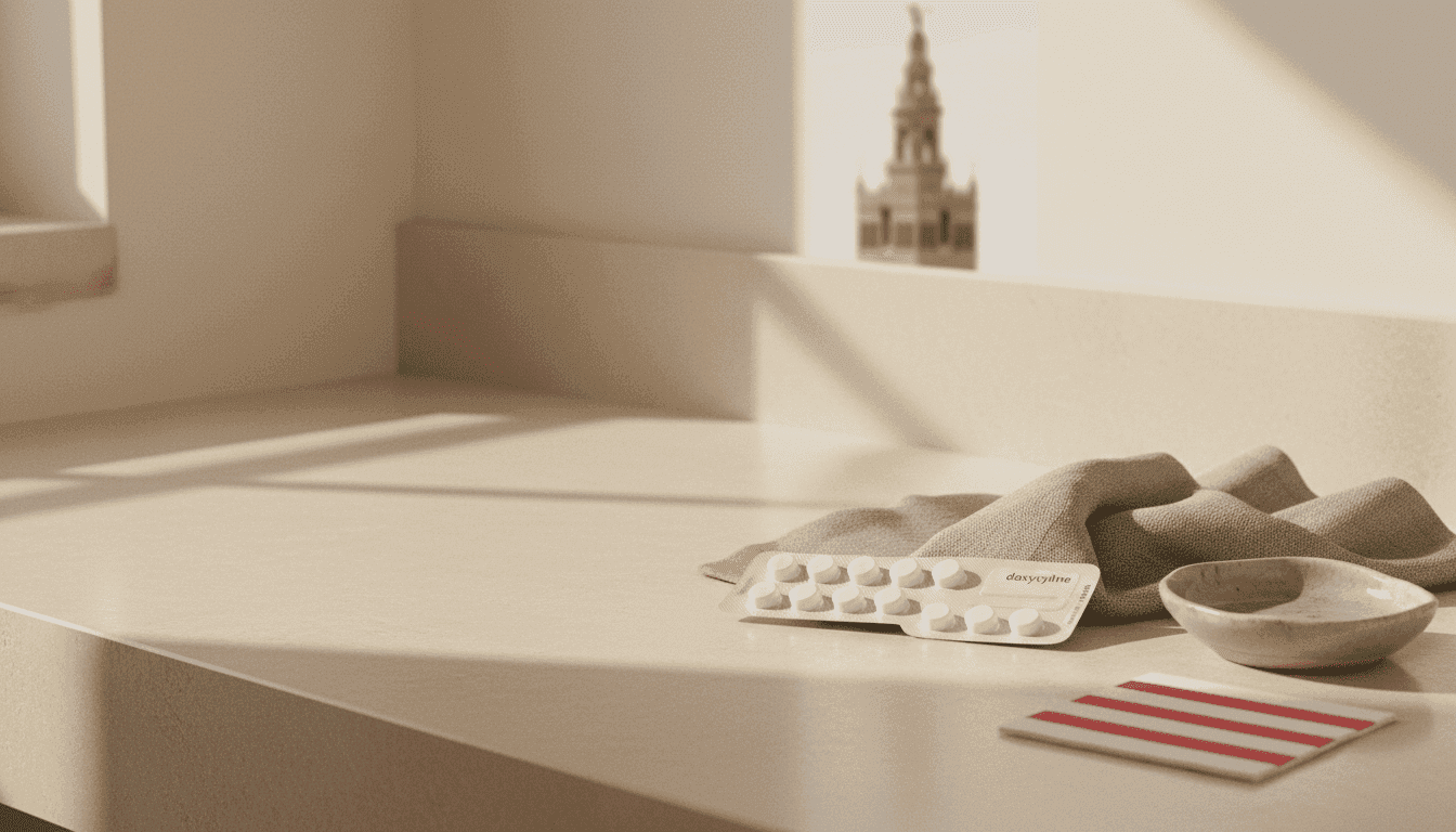 Doxycycline Online Kopen in Sevilla, omslagafbeelding van het artikel