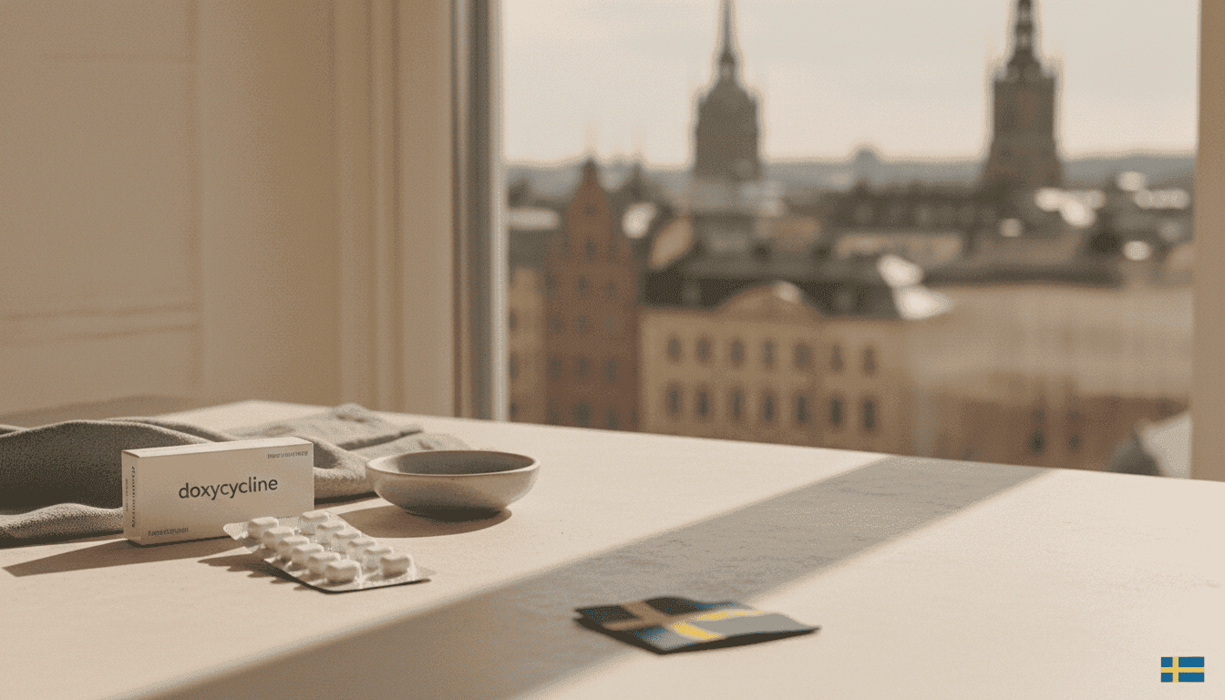How to Get Doxycycline Online in Stockholm, article cover image